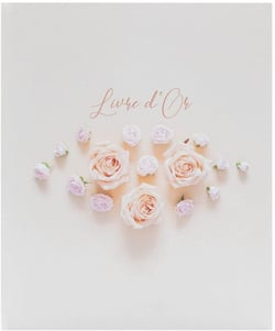 Livre d'or Happy corail