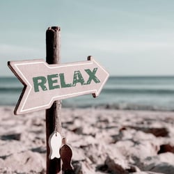 Toile - Panneau relax - 30 cm x 30 cm