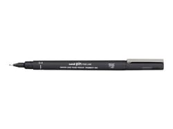 Lot de 5 stylos-feutres - Noir - Uni Pin - Pointe multiple - Uni-ball