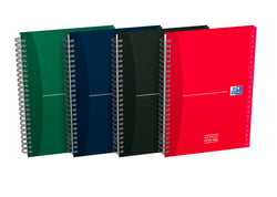 1 répertoire téléphonique à spirales - Format A5 14.8 x 21 cm - Office - Oxford - 144 pages - Coloris assortis