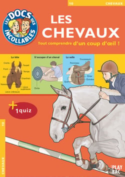 Les Incollables : Les Chevaux - Tout comprendre d'un coup d'oeil !