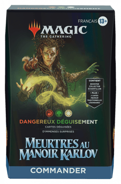 Magic: The Gathering - Meurtres au Manoir Karlov Deck Commander Dangereux Deguisement