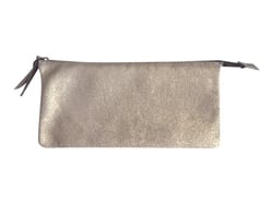 Grande pochette 2 compartiments collection « Plume » Clairefontaine - Or