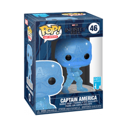 Figurine - Funko Pop! n°46 - Marvel Infinity Saga - Captain America (Figurine à tête oscillante)