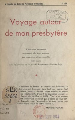 Voyage autour de mon presbytère