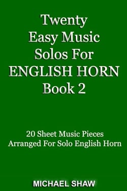 Twenty Easy Music Solos For English Horn Book 2 - Woodwind Solo's Sheet Music, #6