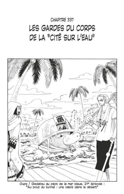 One Piece édition originale - Chapitre 337 - Les gardes du corps de la "cité sur l'eau"