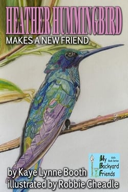 Heather Hummingbird Makes a New Friend - My Backyard Friends