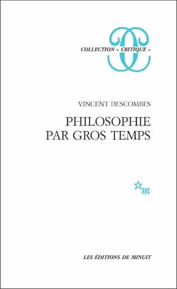 Philosophie par gros temps