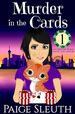 Murder in the Cards: An Amateur Women Sleuth Cozy Mystery - Psychic Poker Pro Mystery, #1