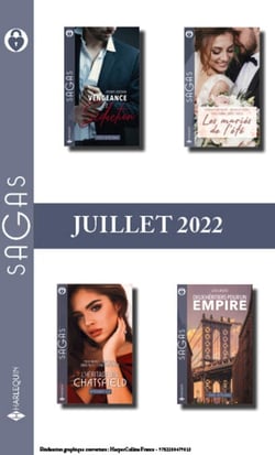 Pack mensuel Sagas - 14 romans (Juillet 2022)