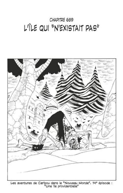 One Piece édition originale - Chapitre 689 - L'île qui "n'existait pas"