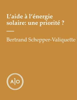L'aide à l'énergie solaire: une priorité?