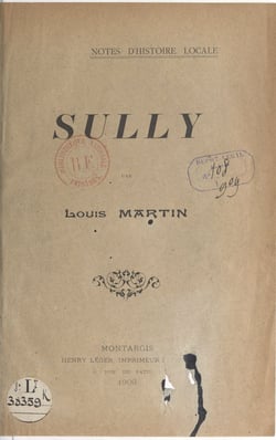Sully - Notes d'histoire locale