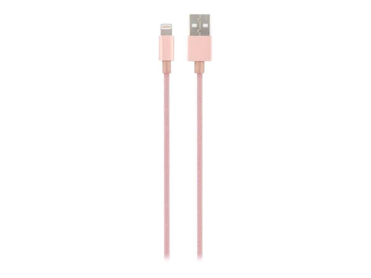 Câble USB/Lightening or rose - 2 m - TNB