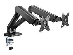 T'nB - Kit de montage pour double bras support articulé a écrans LCD / plasma - noir