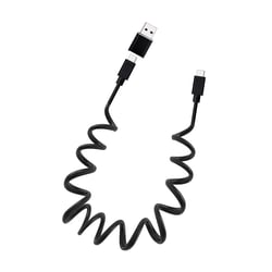 Câble USB-C vers USB-C twist T'nB - 1m - Noir