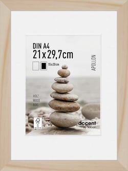 Cadre Nielsen - Apollon - Bois - Naturel - 21 x 29,7 cm