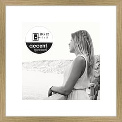 Cadre aura naturel 20x20 pp ouv 14x14