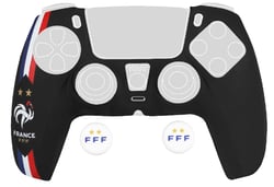 Kit de protection Konix pour manette DualSense PS5 - Silicone - Noir
