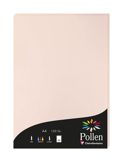 Etui de 50 feuilles Pollen - A4 - Opaline - 120g/m²