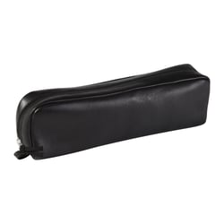 Trousse rectangulaire 1 compartiment Clairefontaine - Cuir - Noir