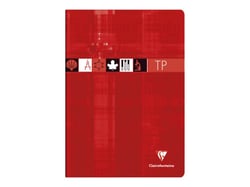 Cahier de travaux pratiques Clairefontaine - Modèle aléatoire - A4 21 x 29.7 cm - 80 pages petits carreaux - Vendu à l'unité