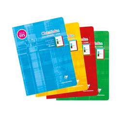 Cahier spécial dys Clairefontaine - Modèle aléatoire - 17 x 22 cm - 48 pages - Vendu à l'unité