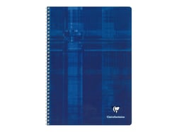 Cahier à spirales Clairefontaine - Modèle aléatoire - A4 21 x 29.7 cm - 100 pages petits carreaux -Vendu à l'unité