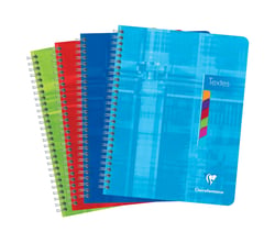1 cahier de texte 2023/2024 - 17 x 22 cm - Clairefontaine - Modèles assortis