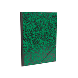 Carton à dessin Annonay Vert à élastiques 28x38 cm