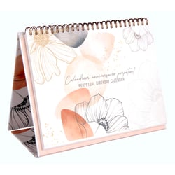 Calendrier d'anniversaire perpétuel Evanescence 50 pages - 23 x 17 cm
