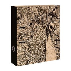 Classeur à levier A4 kraft Clairefontaine - Dos 7 cm - Le cerisier blanc