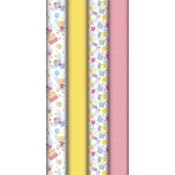 1 rouleau de papier cadeau - 2 m x 0,7 m - Fairy