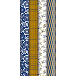 Rouleaux de papier cadeau - Kraft blanc 60g - Bike 2x0,70m - Lot de 30 - Clairefontaine