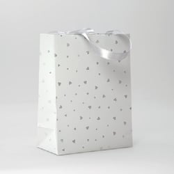 SAC CADEAU MM PREMIUM BLANC C¼UR