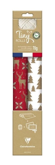 Set d'emballage cadeaux Sapin de Noël - Tiny Rolls