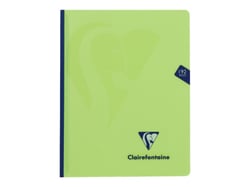 Cahier polypro Clairefontaine - Modèle aléatoire - 17 x 22 cm - Mimesys - 192 pages grands carreaux - Vendu à l'unité