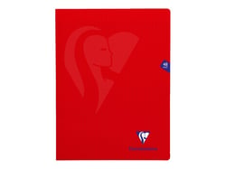 Cahier Mimesys rouge - 24 x 32 cm - 48 pages séyès