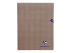 Cahier Mimesys noir - 24 x 32 cm - 48 pages - Grands carreaux