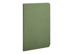 Carnet - 9 x 14 cm - Age Bag - Clairefontaine - 96 pages lignées - Vert