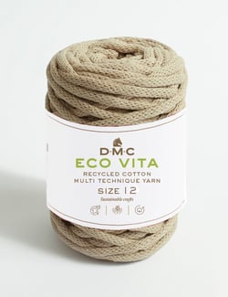 Pelote de fil à tricoter - DMC - Eco Vita 12 - Beige 003