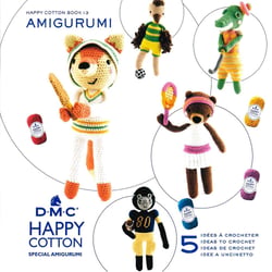 Livret de crochet - Happy Cotton - Book n°13 - Amigurumis Les Animaux Sportifs - Dmc