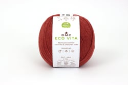 Pelote de fil à tricoter - DMC - Eco Vita 3 - Terracotta 005