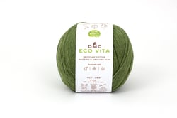 Pelote de fil à tricoter - DMC - Eco Vita 3 - Vert 018