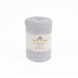 Pelote de fil à tricoter - DMC - Eco Vita Tape Yarn - Gris 12
