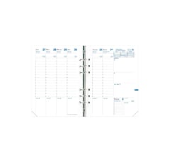 Recharge pour agenda semainier 2024/2025 Quo Vadis - 15 x 21 cm - Timer 21