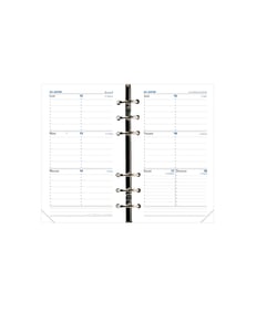 Recharge organiseur semainier 2023/2024 - Timer 17 - 10 x 17 cm - Quo Vadis
