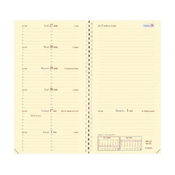 Agenda civil semainier 2020 - Italnote S Club - Quo Vadis - Noir