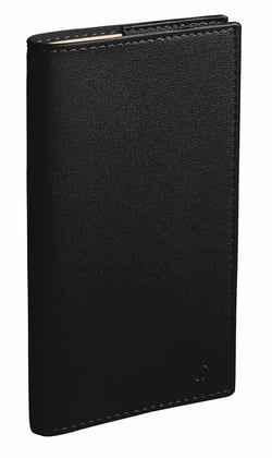Agenda civil semainier 2023/2024 - Quo Vadis - Noir - 8,8 x 17 cm - Italnote S Soho 